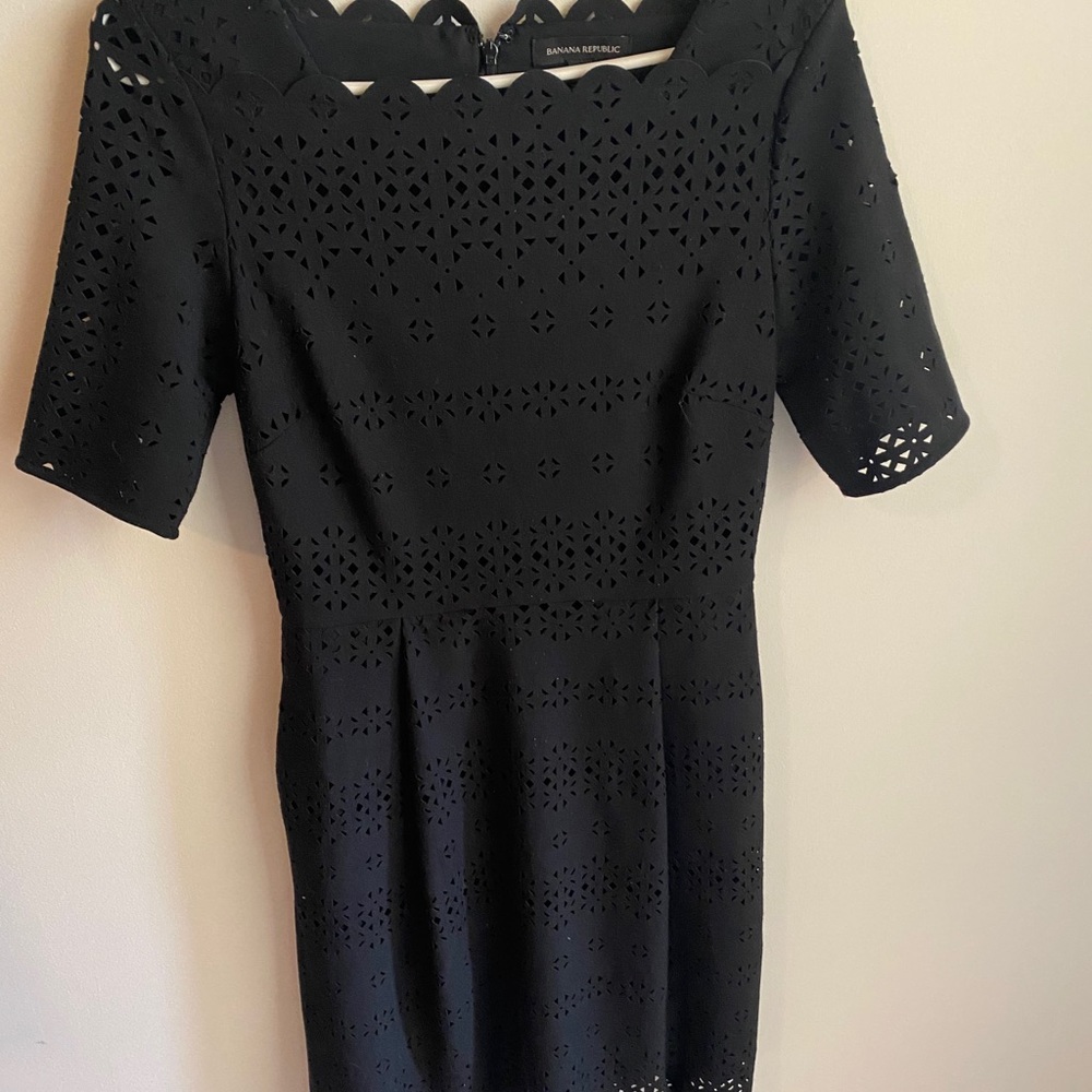Banana Republic black dress. Size 4